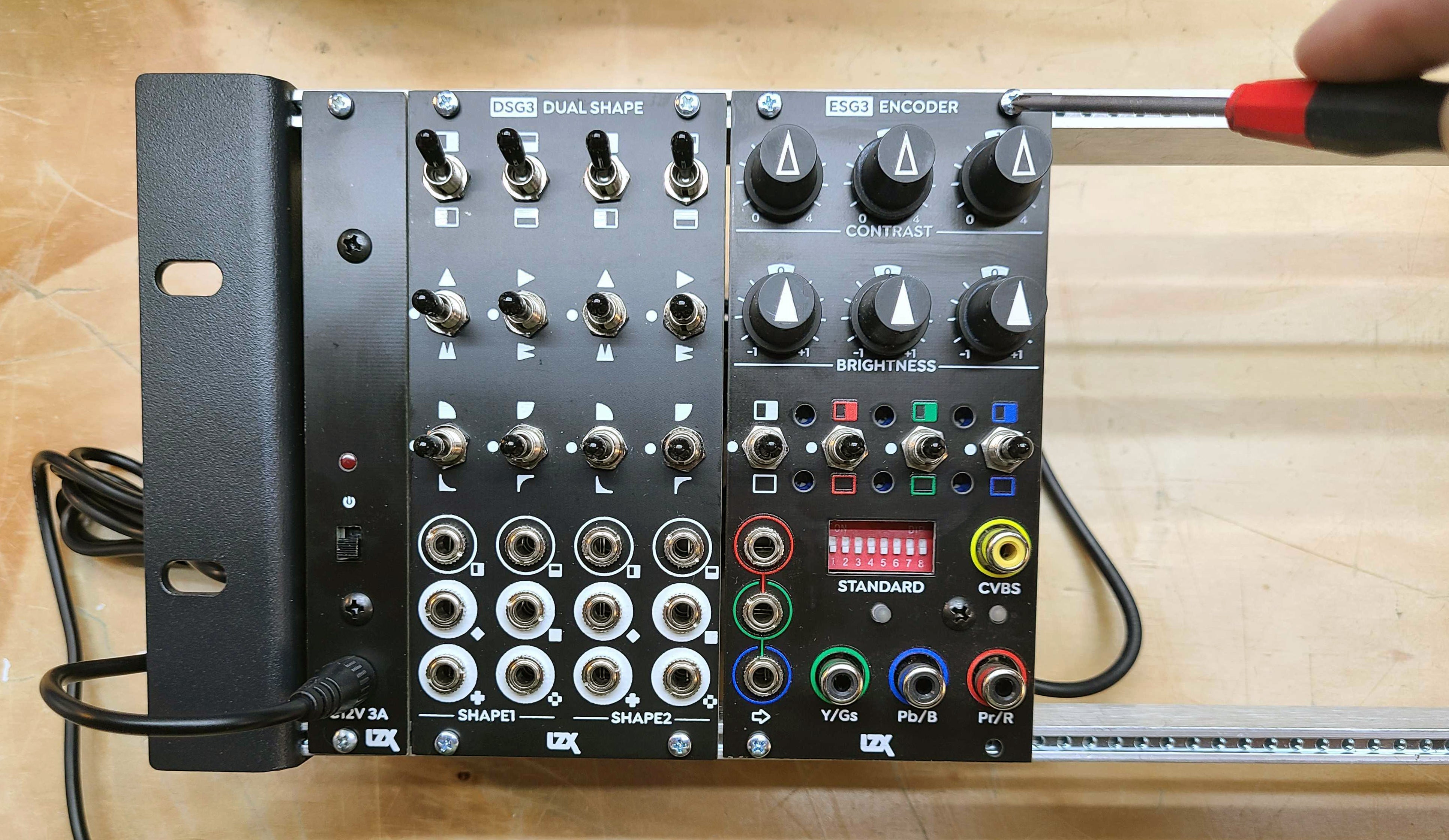 Mounting to Eurorack