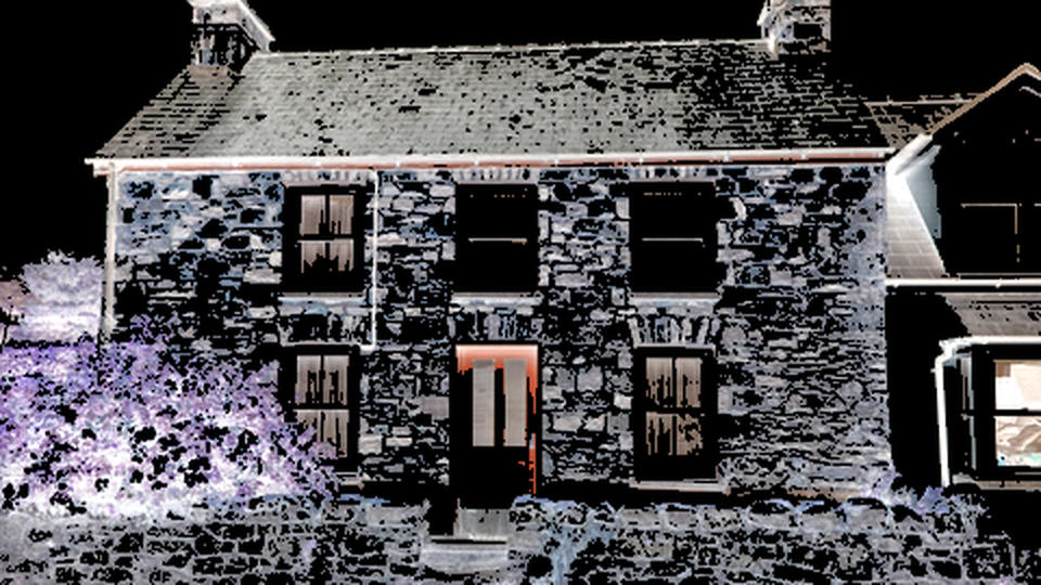 Inverted Luminance Key result