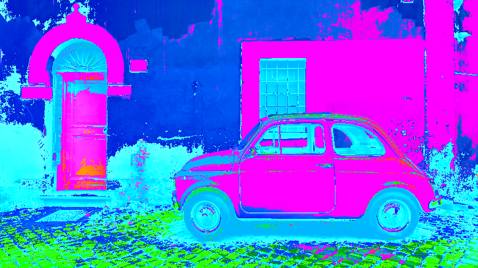 Luminance Rainbow result