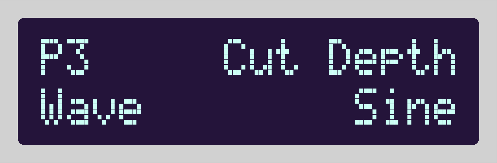 Videomancer Slope display