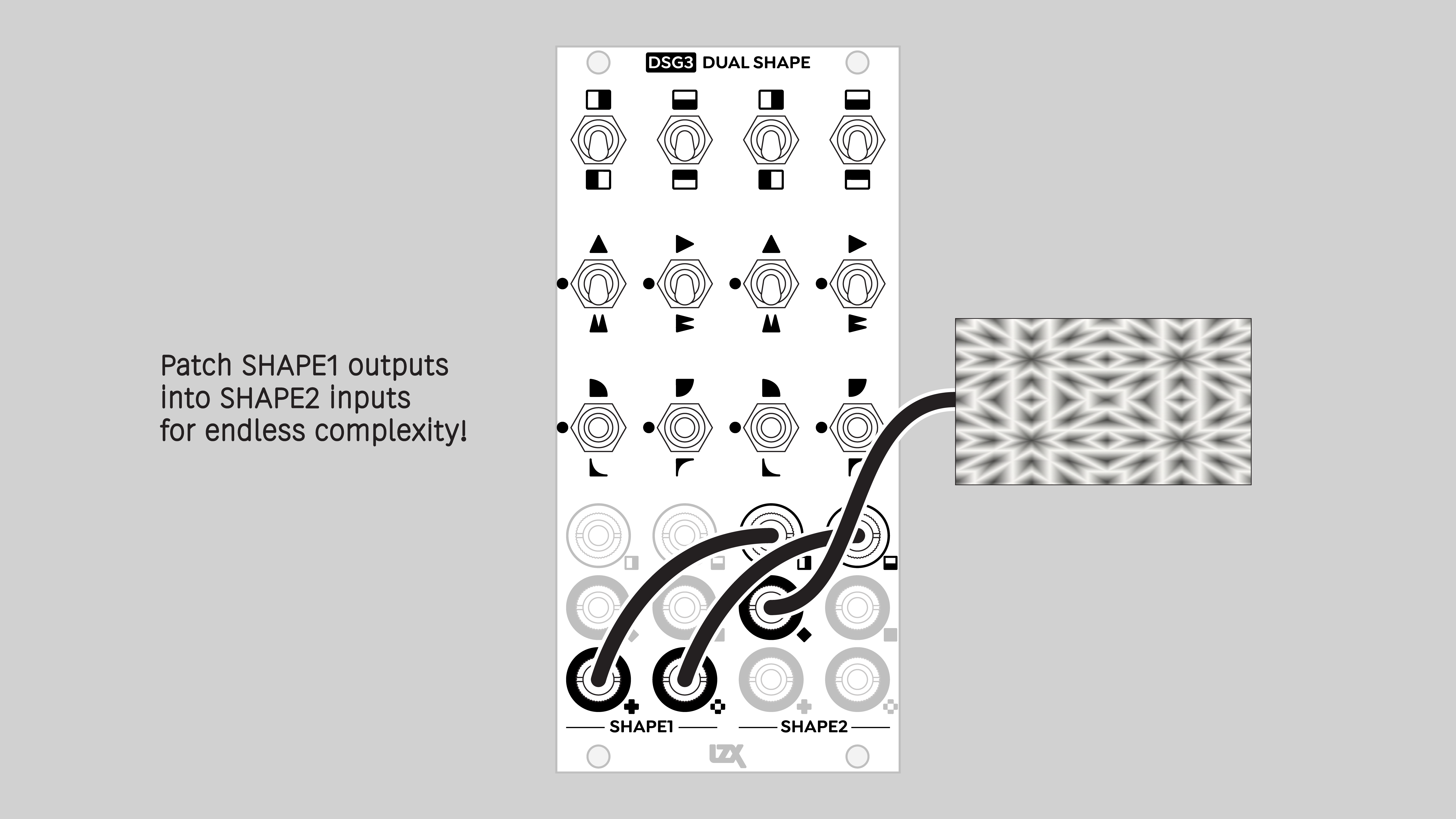 DSG3 patching submodules in series