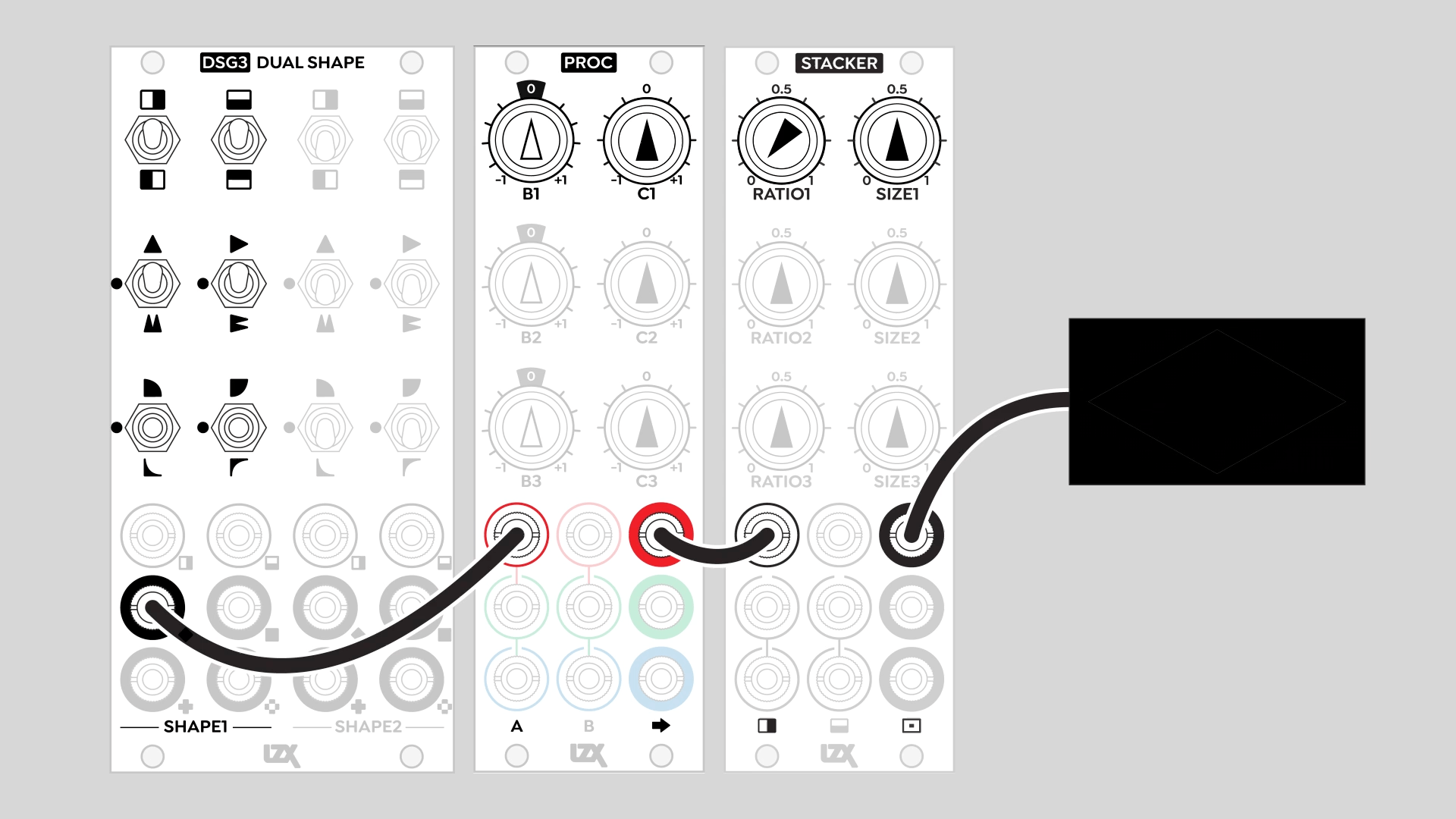 Stacker patch: DSG3 & Proc