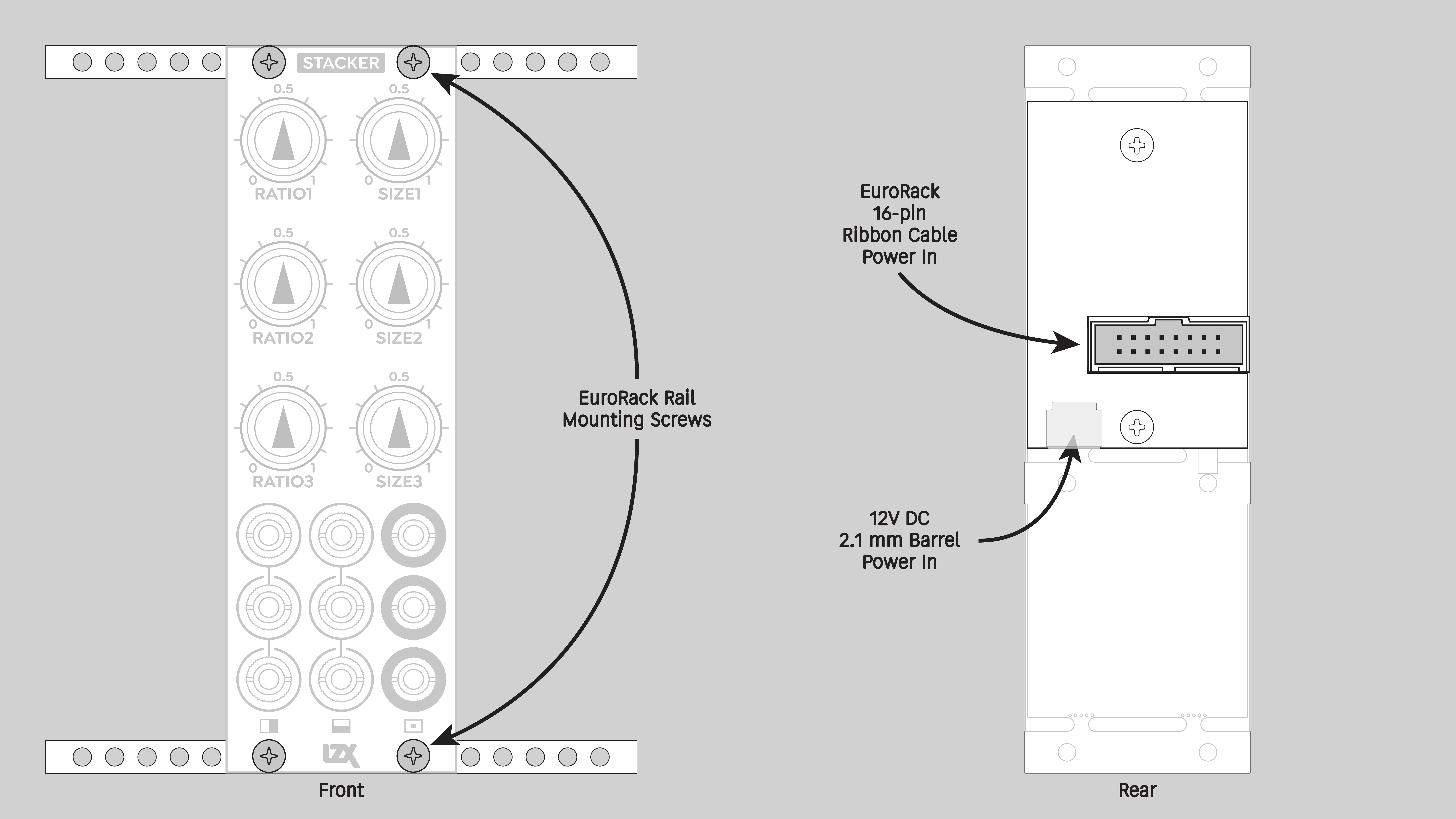 Stacker installation