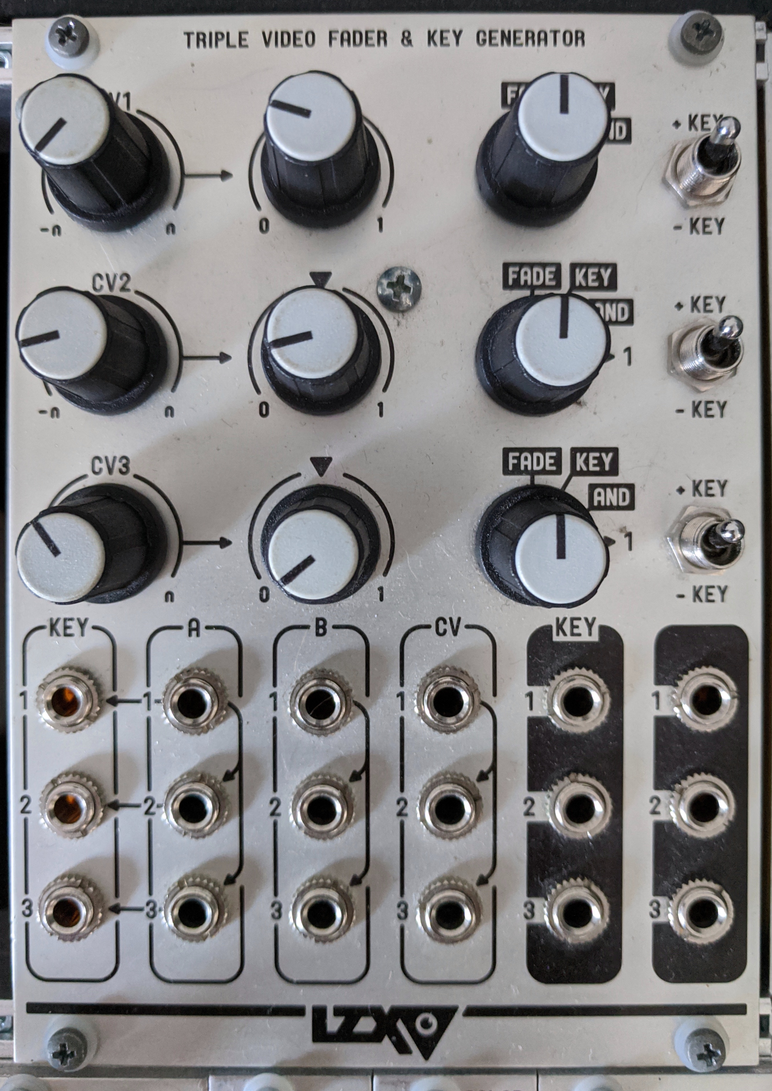 Triple Video Fader & Key Generator v1