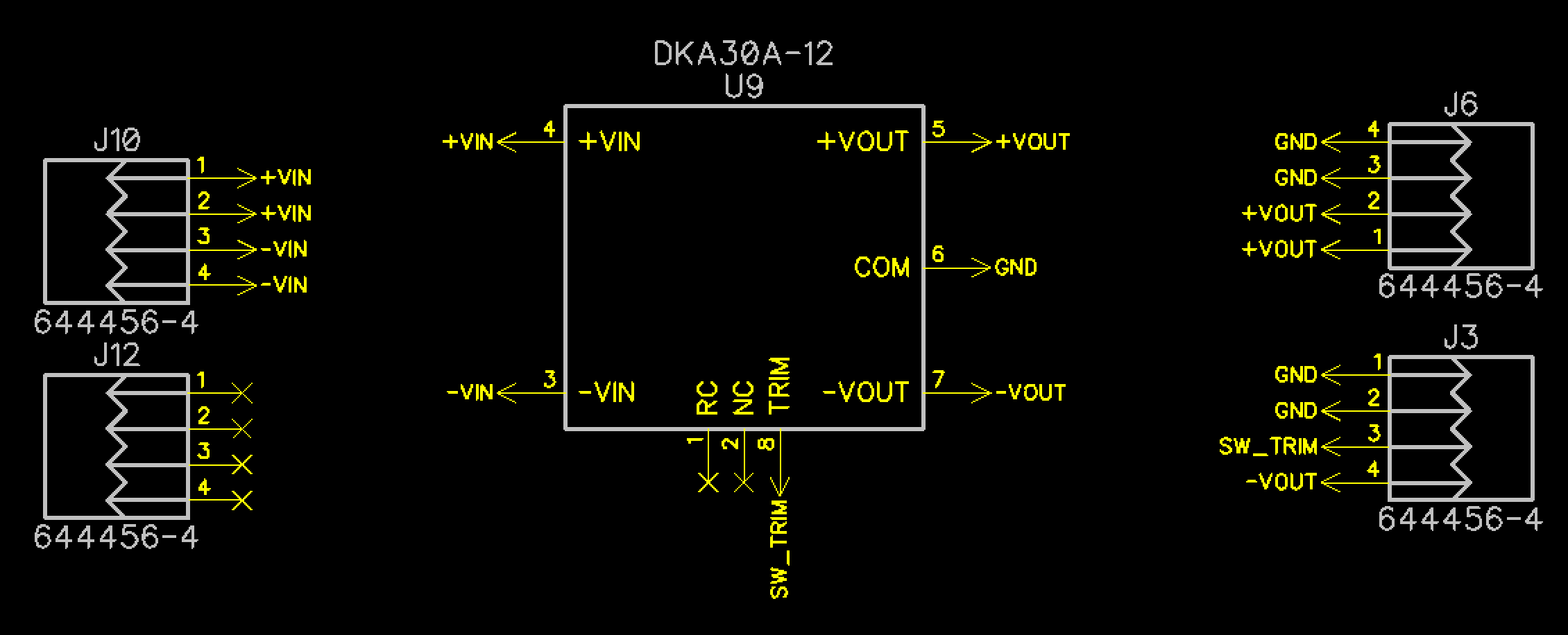 LZX Capsule Switcher PCB Schematic