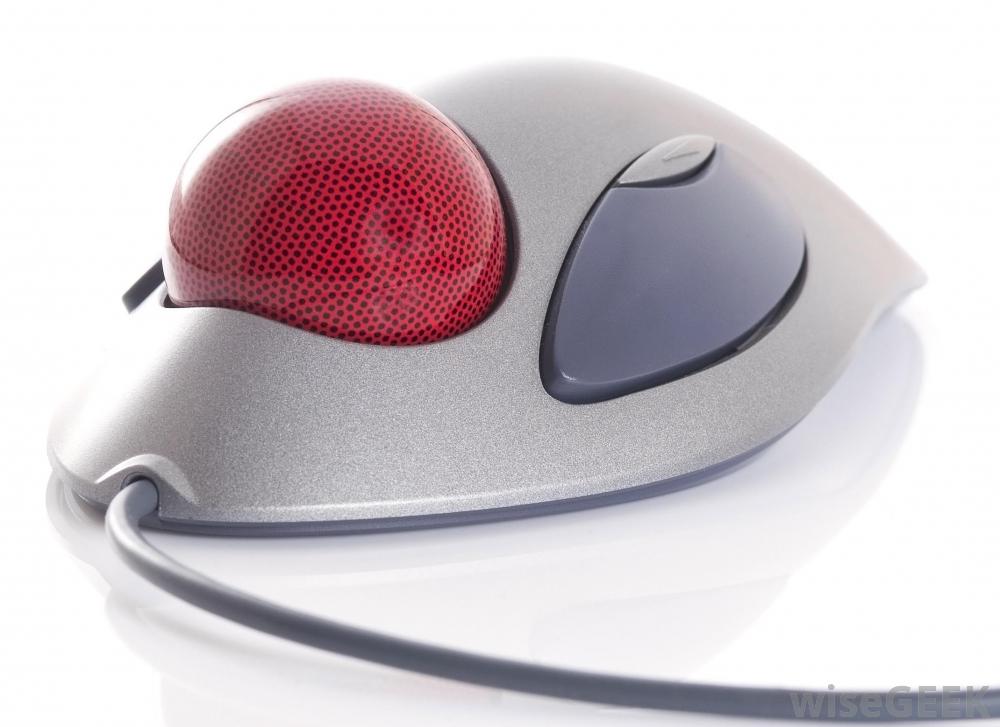 trackballmouseonwhitebackground