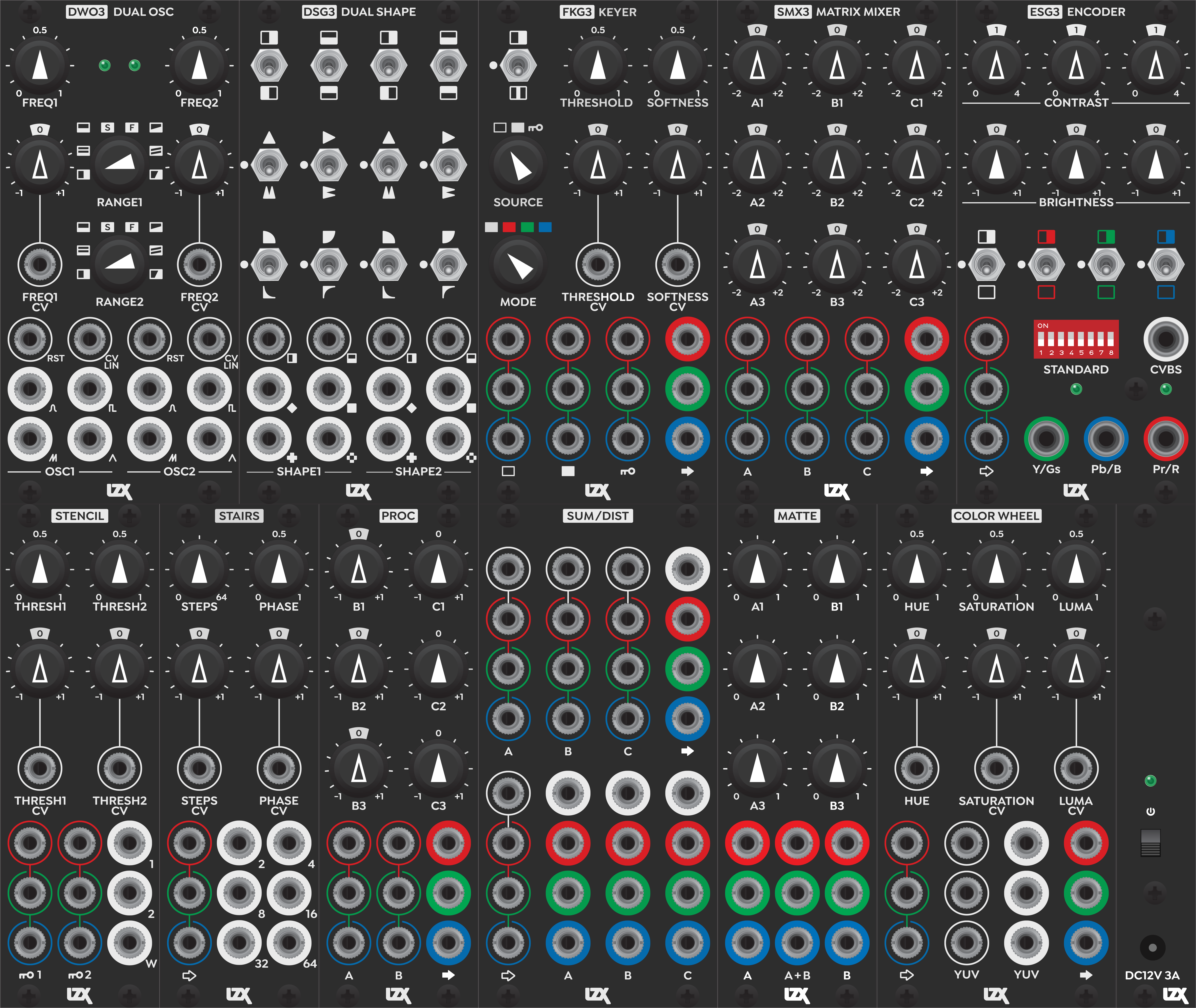 All Modules Dark
