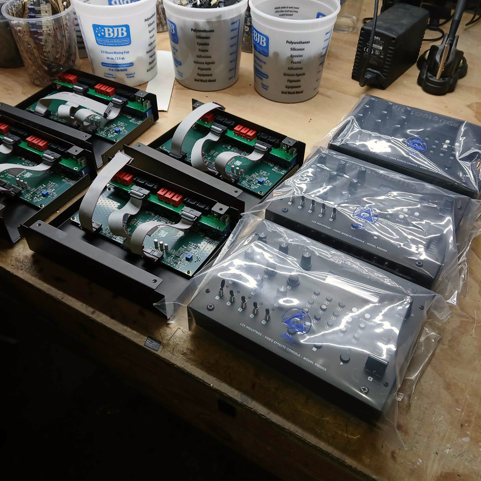 Videomancer case assembly