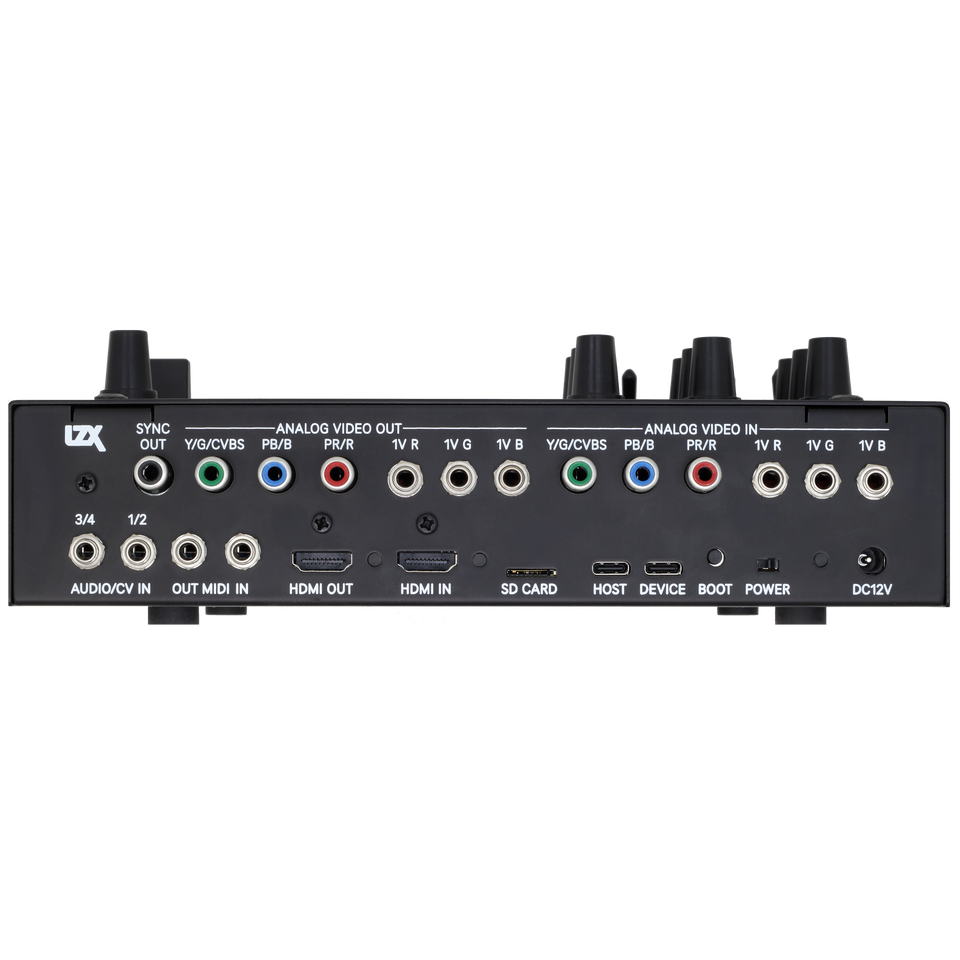 Videomancer rear panel